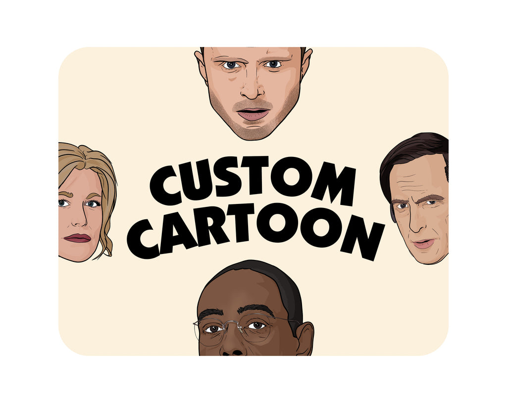Custom Cartoon Character - Cartoon Character Board Game - The Dice Guys