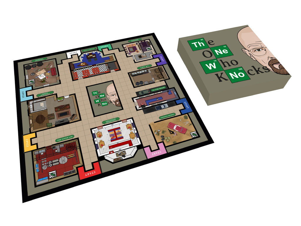 Board Games For Adults - The One Who Knocks Board Game - The Dice Guys